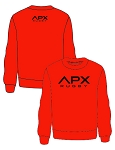 APX RUGBY  GILDAN LIGHTWEIGHT CREW SWEATSHIRT